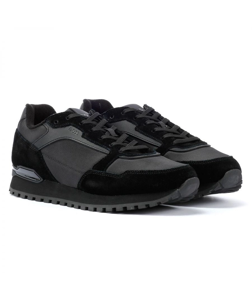 Hugo Boss Parkour Runn Mens Black Trainers material_Synthetic - Size UK 8